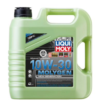 Envase de aceite LIQUI MOLY LIQUI MOLY MOLYGEN 10W30 FULL SINTETICO - GL 4LT grado 10W30 - Lubricentro Piloto